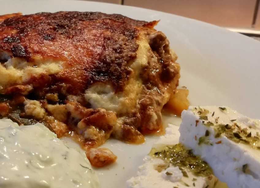 Traditional Mediterranean Dish Greek Moussaka