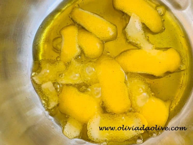 lemon favor olive oil
