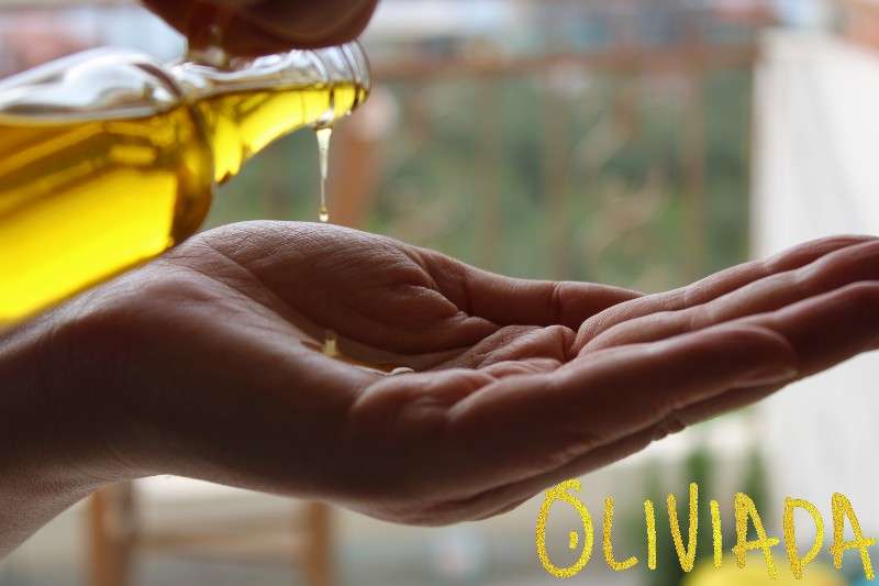 Oliviada extra virgin olive oil for hands
