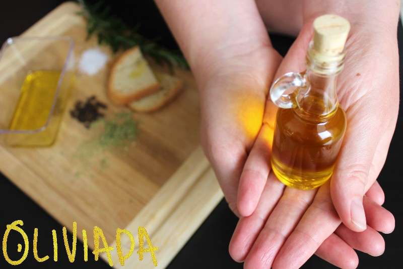 extra virgin olive oil for hands