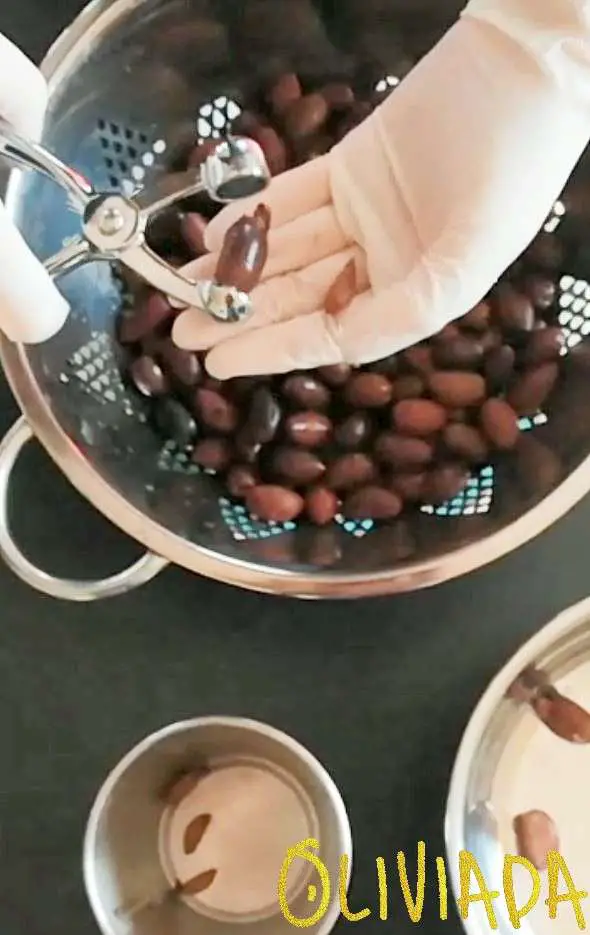 pit olives at home with pitter 1