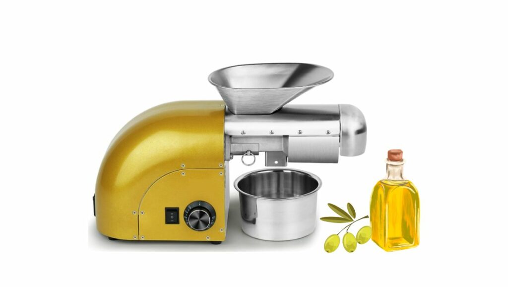 screw pressing olive oil press machine