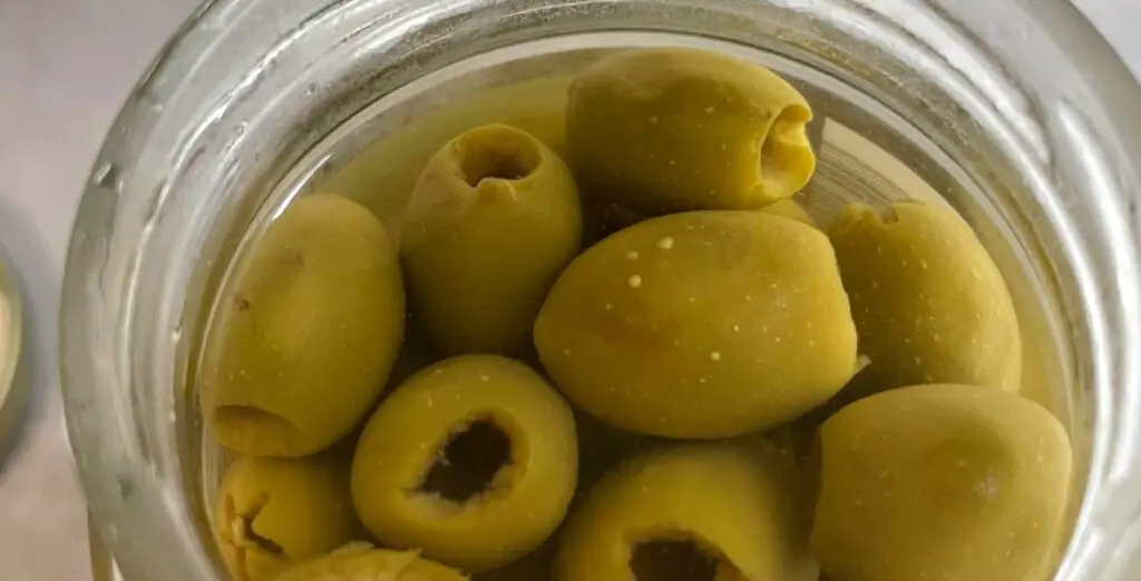 white spots on olives